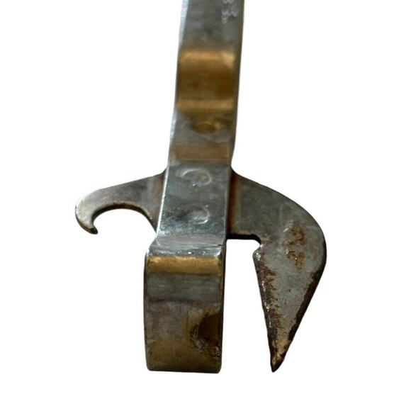 VTG King Turner & Seymour Torrington CT Bar Can & Bottle Opener Cork Screw Tool - Picture 7 of 7